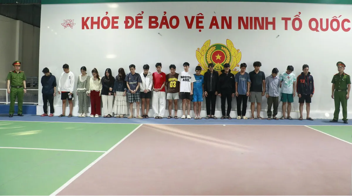 Số đối tượng bị bắt giữ trong ổ nhóm đánh bạc Sunwin