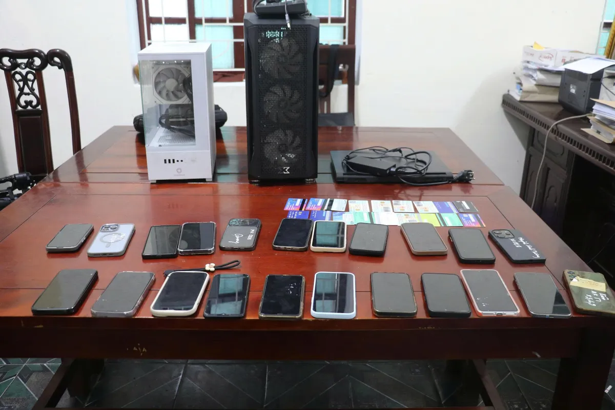 Tang vật chuyên án bị thu giữ