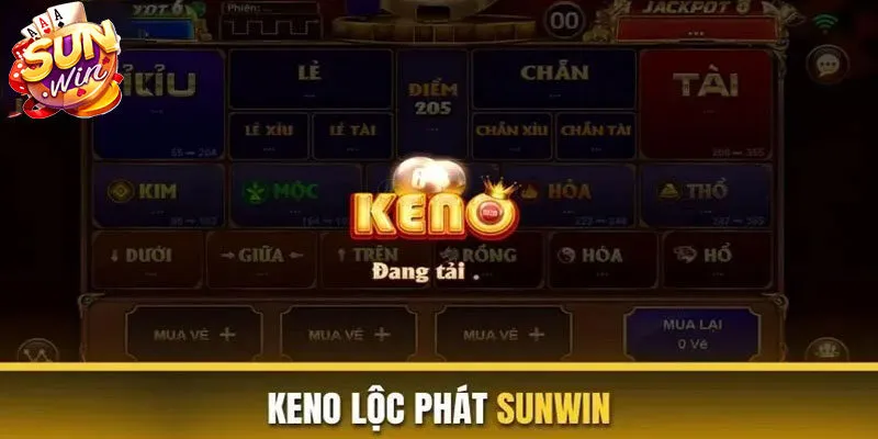 Điểm hấp dẫn khi tham gia keno lộc phát tại cổng game Sunwin